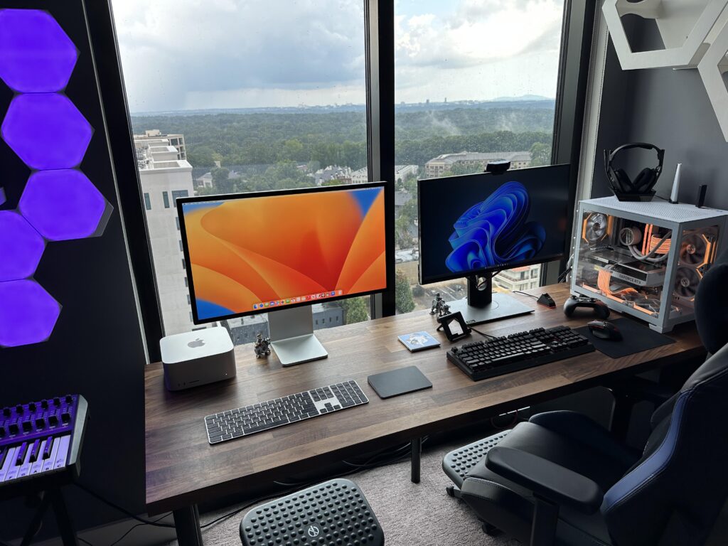 Where I work and play (Mostly play)