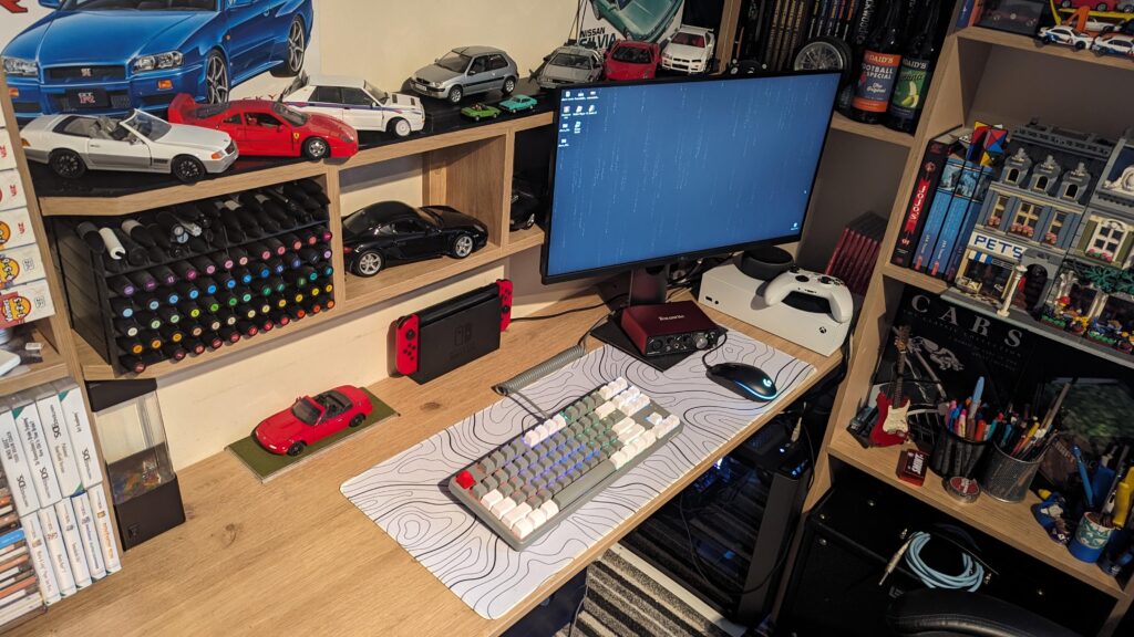 A year later, my (still) mid setup