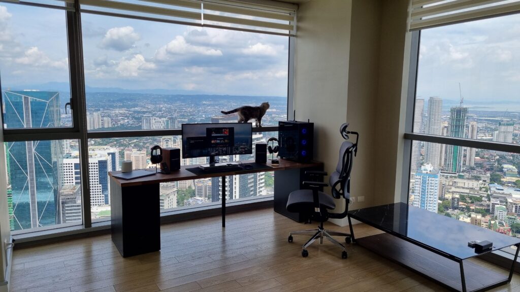 Sold everything and started fresh. Battlestation in the sky under construction