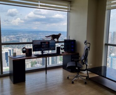 Sold everything and started fresh. Battlestation in the sky under construction