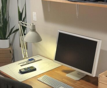 My vintage inspired workspace
