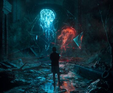Red and Blue- Made in Blender Octane