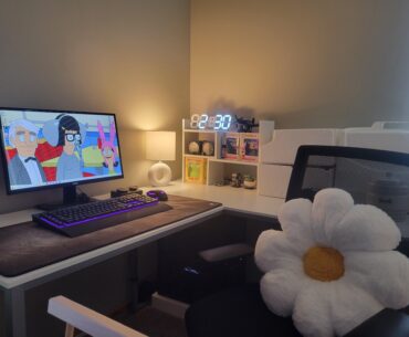 My setup is finally complete🍔
