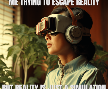 Cyberpunk meme from Unexpected Universe