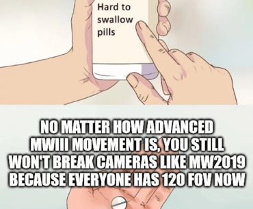 Cracked movement used to be OP vs 70% of players stuck on console with 80 FOV, but that's not coming back.