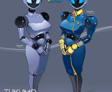 Robot Stewardess by @namaniku_ATK