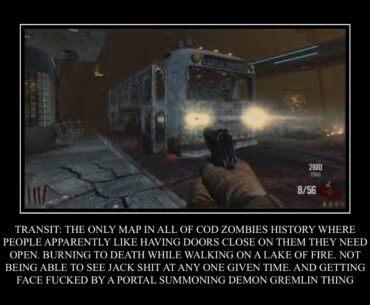 I played this god awful nightmare disaster of a map for the first time today and it was agony. It made me very upset, Why do you guys like it are you a bunch of masochists or?