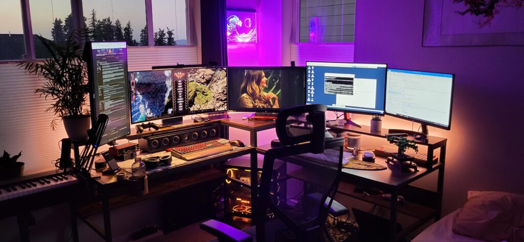 My current masturbatorium setup. What do you guys think?