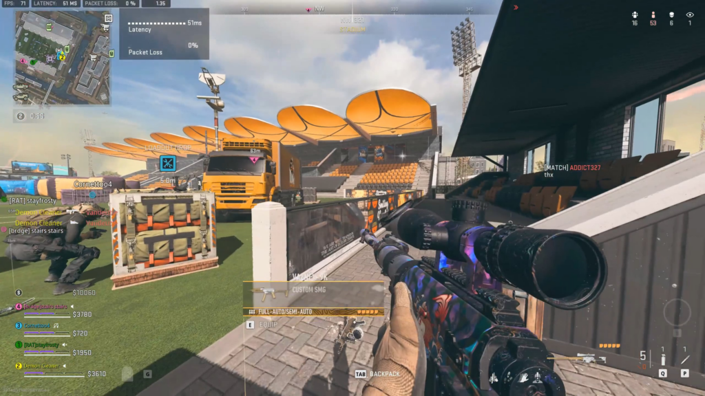 The accidental loadout was the right one!