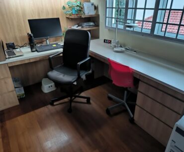 My battlestation, and study room.