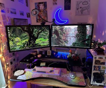 Just got my standing desk converter set up!