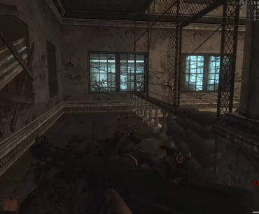 does anyone know how this zombie just went through the barricades and why did he also not come to hit me? lol