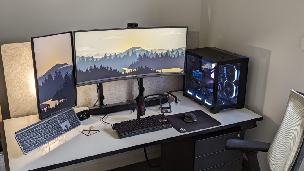 Moved to a sit/stand desk