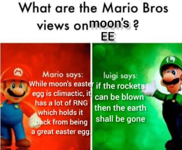 the different opinions on moon's easter egg