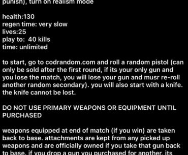 I made a custom game mode for offline matches with bots