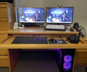 Grad School Apartment Battlestation