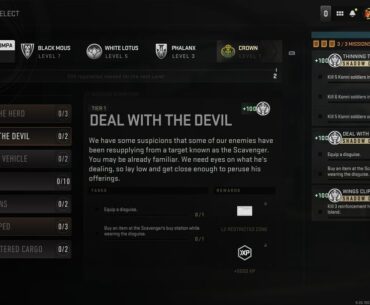 I don't know how to do DMZ missions without googling, like where is Scavenger? There are three maps out there I don't know which one to deploy, they should show boss location on the bountyboard