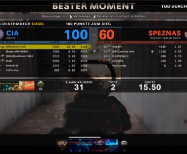 Played a round cold war for the first time since vanguard release and simply dominated the round | PS5
