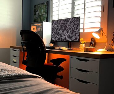 Cozy setup for upcoming fall.