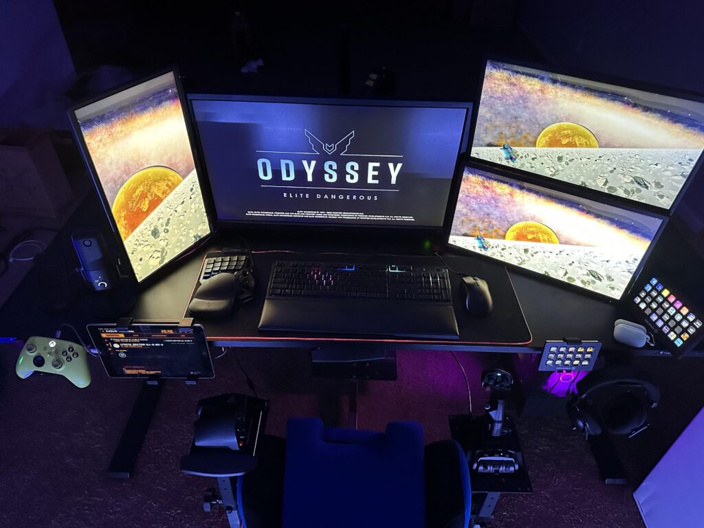 Finally finished my Elite Dangerous battle station post-move