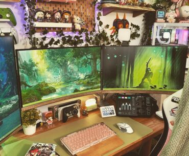 Hey guys ! I have made a few changes to my setup , hope you like it 💚