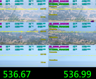 NV driver 536.67 vs 536.99 in DMZ