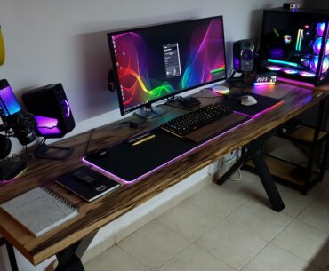 At last My new working station.