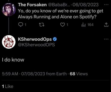 Kevin Sherwood confirms easter egg songs will be added to Spotify