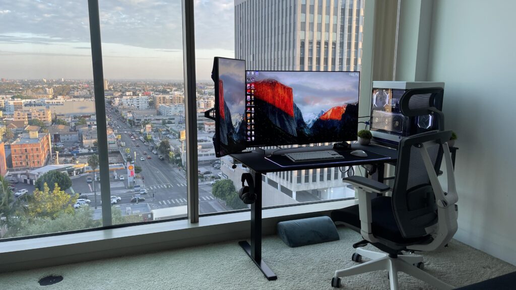 Final game and work station finished