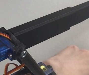 Test fit for my working mantis blade build