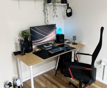 Got kicked out of the house by wife, upgraded with new place & setup!