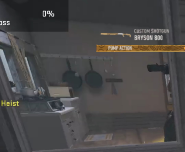 He had a SHOTGUN