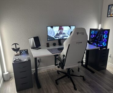 New case so a refresh of the desk was in order