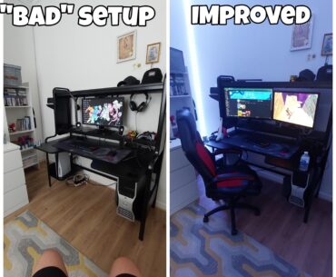After many useful tips this is my upgraded setup with an extra monitor (there is one cable that i couldn't do anything with so therefore i will replace it when I go buy a new cable)