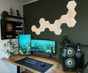 My internet went out for a week, so I used the free time to change up my setup, just a little bit. Thoughts?