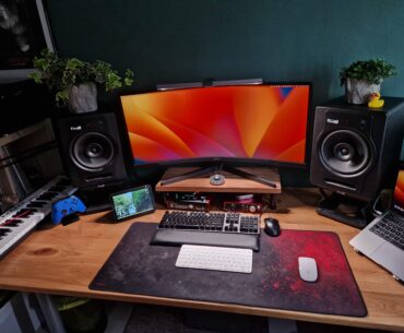 My HO, Music and Gaming Battlestation