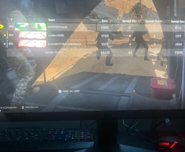 First game in the World Series of Warzone