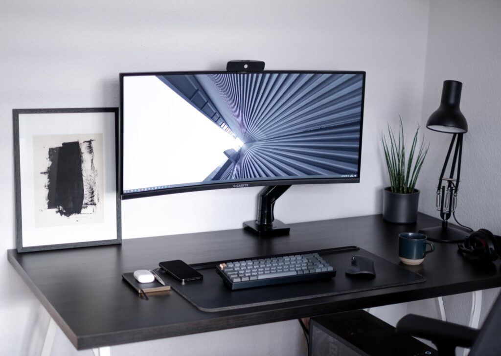Just a pretty candid shot of my current WFH setup