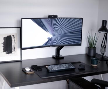 Just a pretty candid shot of my current WFH setup