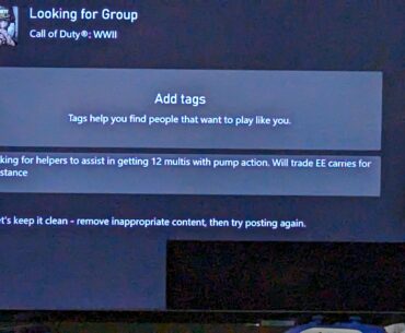 Someone please help? Xbox won't even let me post.