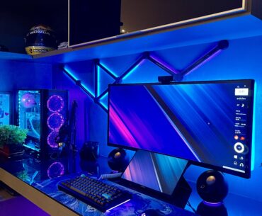 New dual monitor layout and rgb lines!