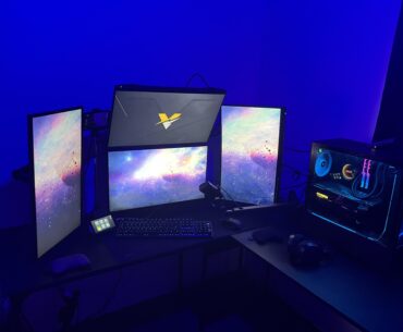 Ignore all the cables.