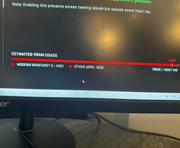 Something is using half of my vram, but when I check Task manager, nothing is running. My frames are capped at 60fps and vsync is off. Any ideas?