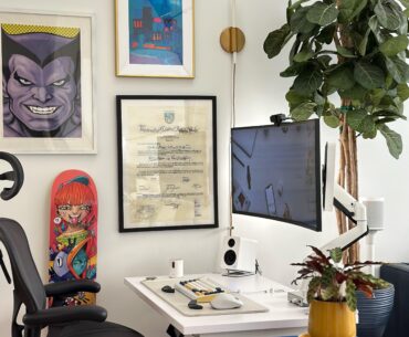 My Light WFH setup for August '23