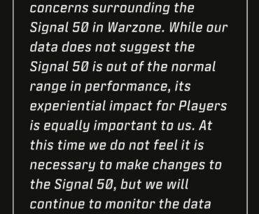 Where my Signal 50 users at? What is your interpretation of this?