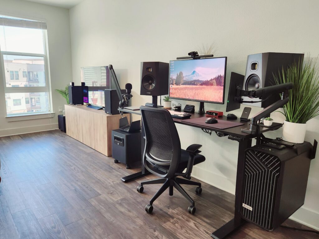 My Cozy Work from Home & Gaming Station