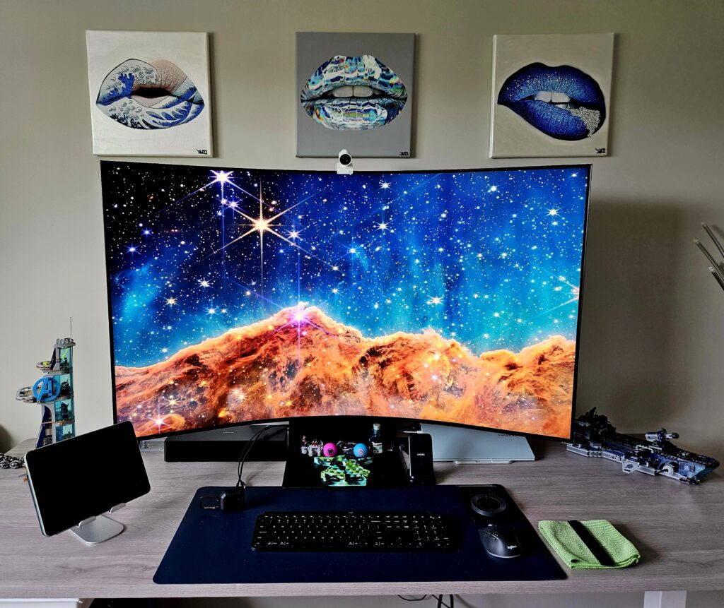 I did a thing. Who said you can't use the Odyssey Ark for work?!