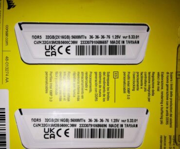 Is this Corsair Vengeance 5600 CL36 kit really Hynix A-die?