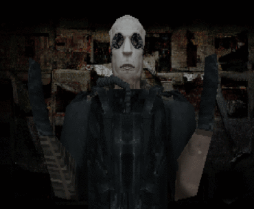 Blind shaman (made in Blender)