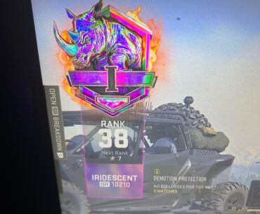 A dad who finally hit Iridescent